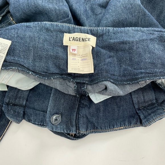 L'AGENCE Violette Cotton Paperbag Pants Size 27 NEW - Picture 9 of 15